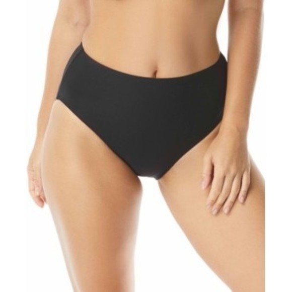 Coco Reef Women's Onyx High Waist Bottom, Black, Shapewear Fabric, XL - Picture 1 of 8